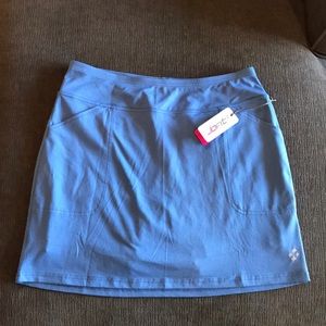 NWT Jofit Jacquard Mina Golf Skort - Caribe Blue